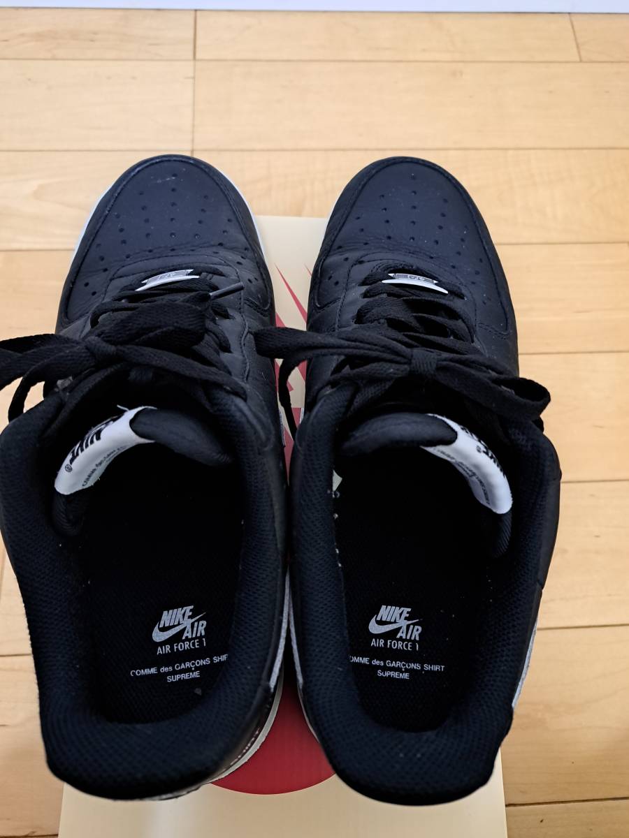 おつけしま】 Supreme - US9.5 Supreme CDG Nike Air Force 1 lowの