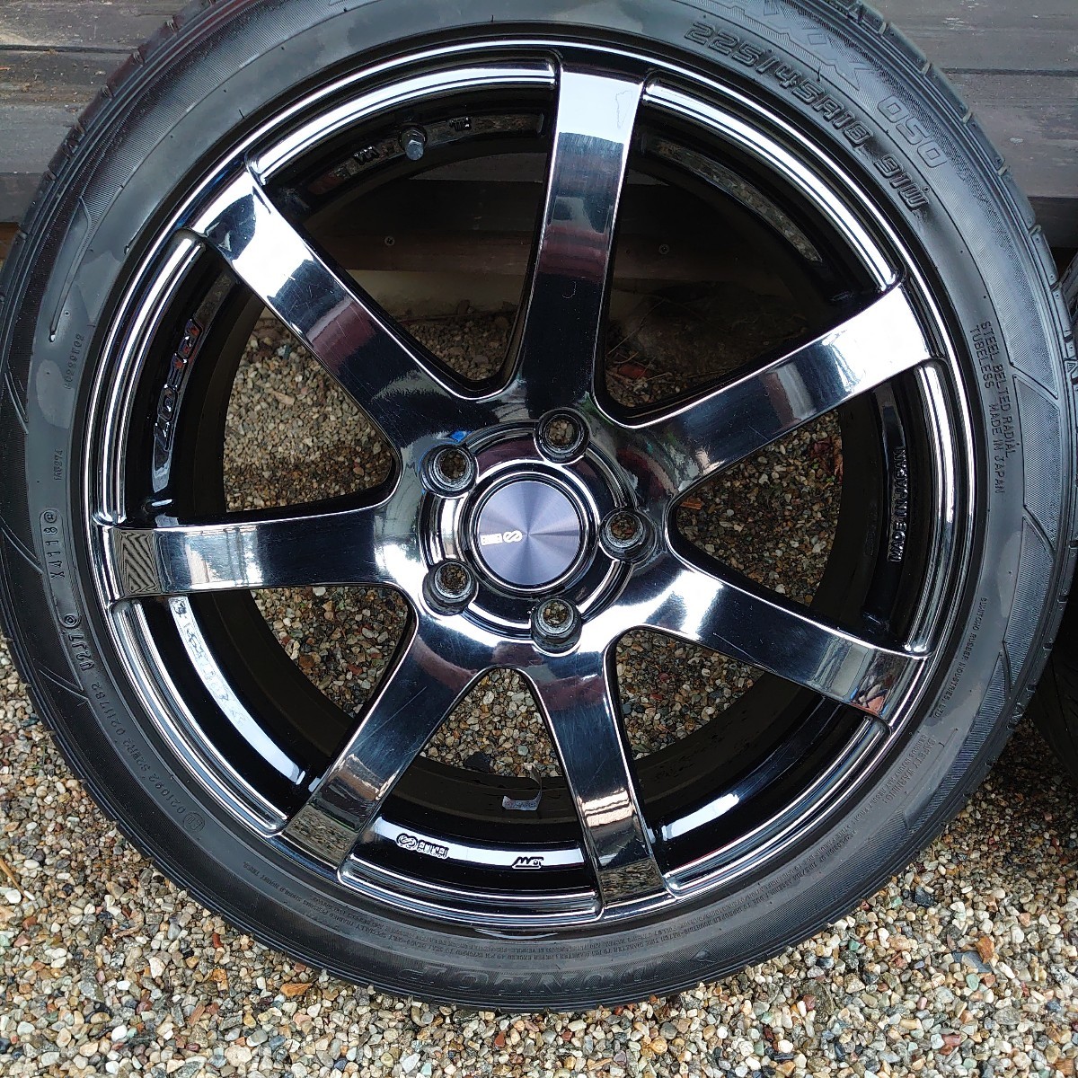 最新品好評】 225/55R18 18インチ ENKEI エンケイ PF05 Limited 8J