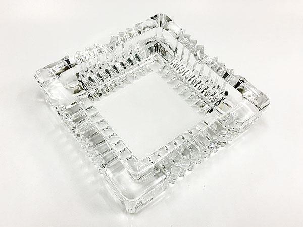同梱可能 卓上灰皿 日本製 ガラス製/クロッシング（小）　東洋佐々木ガラス P-26414-JANｘ１０個セット/卸