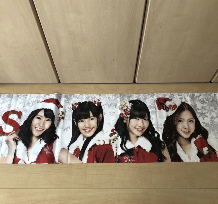 ★非売品 2011年 セブンイレブン×AKB48 クリスマス横断幕 ★SKE48 乃木坂46　②_画像4
