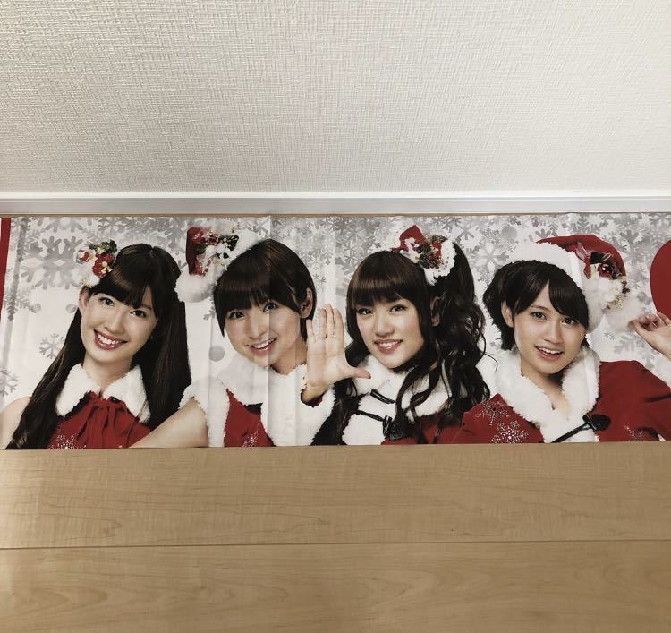 ★非売品 2011年 セブンイレブン×AKB48 クリスマス横断幕 ★SKE48 乃木坂46　②_画像3