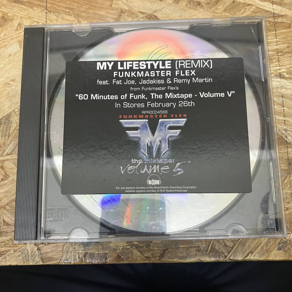 奥棚◎ HIPHOP,R&B FUNKMASTER FLEX - MY LIFESTYLE (REMIX) INST,シングル! CD 中古品_画像1