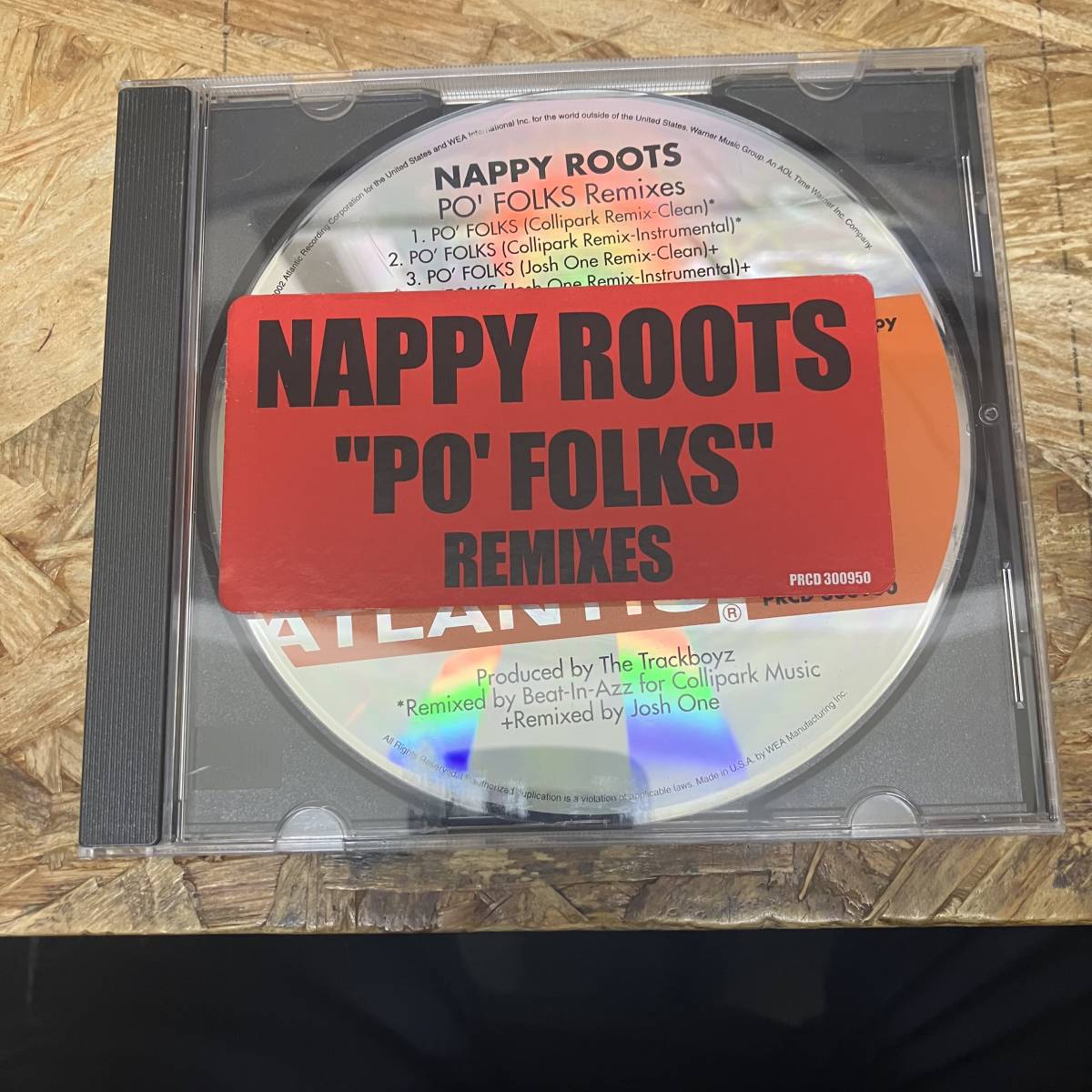 シ● HIPHOP,R&B NAPPY ROOTS - PO' FOLKS INST,シングル,PROMO盤 CD 中古品_画像1