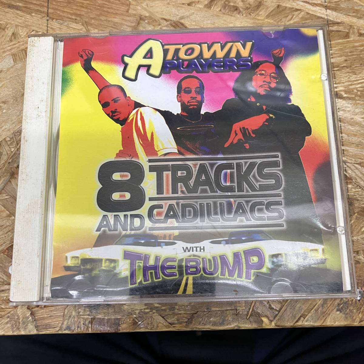 シ● HIPHOP,R&B A-TOWN PLAYERS - 8-TRACKS AND CADILLACS THE BUMP シングル,名曲! CD 中古品_画像1