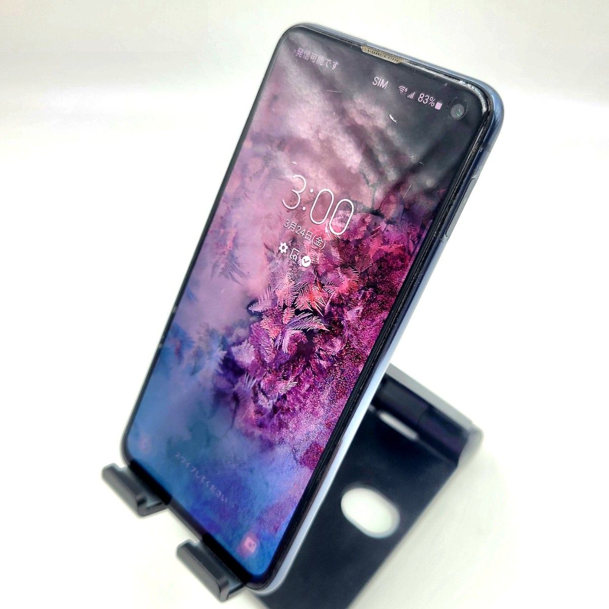 Galaxy S10e SM-G970U ブラック 品 ケース付き a-