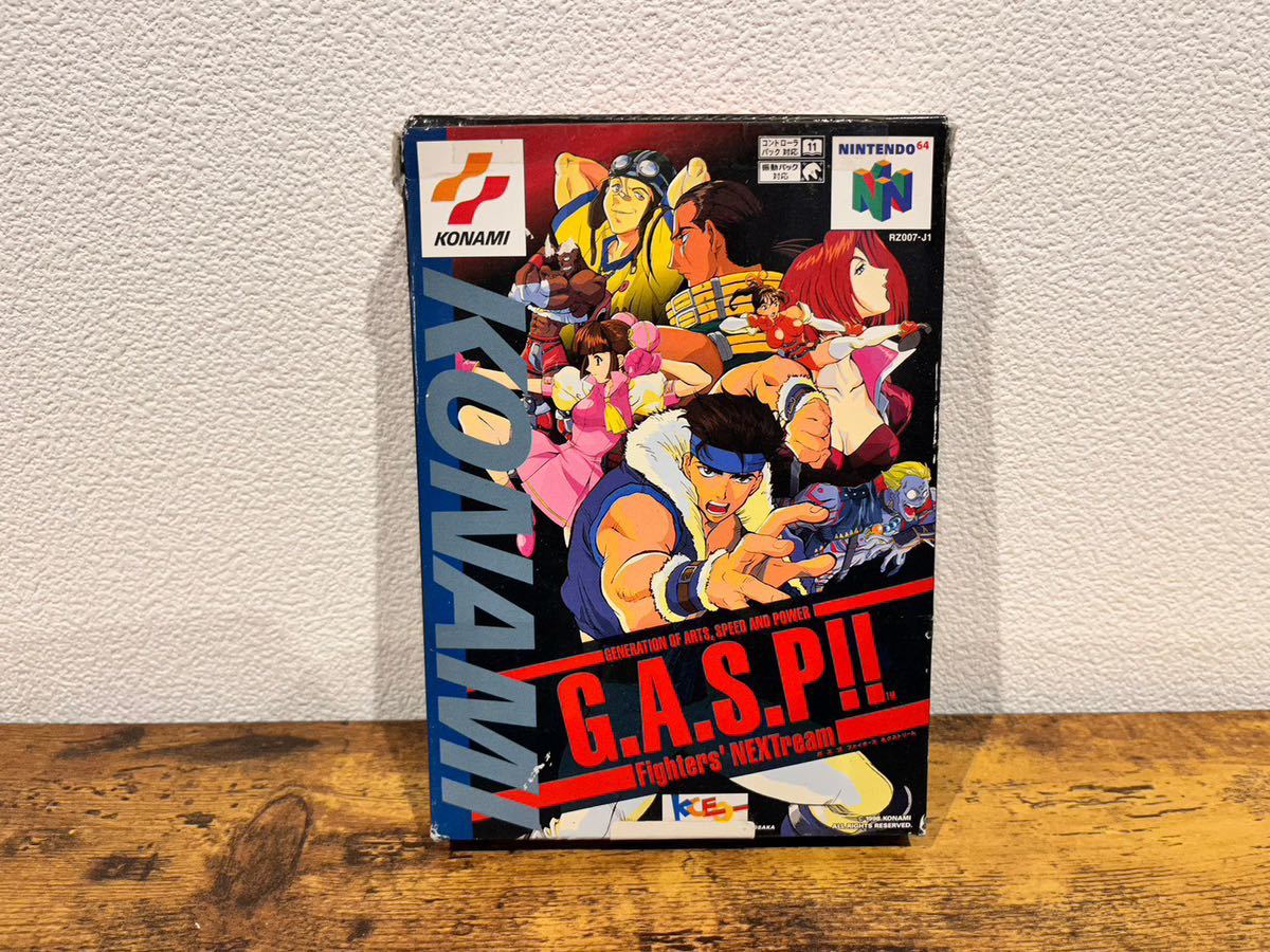 【中古】Nintendo64 ソフト G.A.S.P!! ガスプ ファイターズ ネクストリーム NINTENDO64 ニンテンドー 任天堂 【札TB02】の画像1