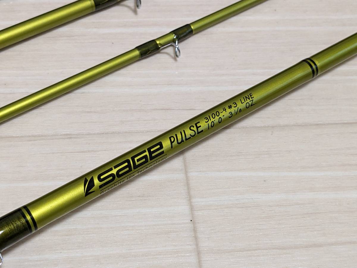 Yahoo!オークション - SAGE PULSE 3100-4 #3 10ft セージ・パルス Yahoo!オークション - SAGE PULSE 3100-4 #3 10ft セージ・パルス