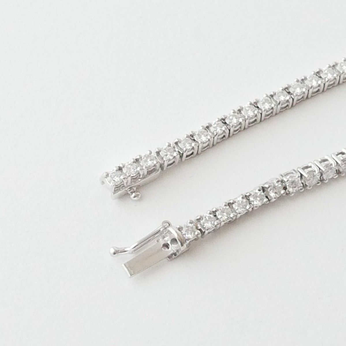 ⭐︎美品⭐︎タサキ k18wg 2連ダイヤモンドブレスレット 美品【TASAKI タサキ】K18WG ダイヤモンド 2 24ct フルダイヤ