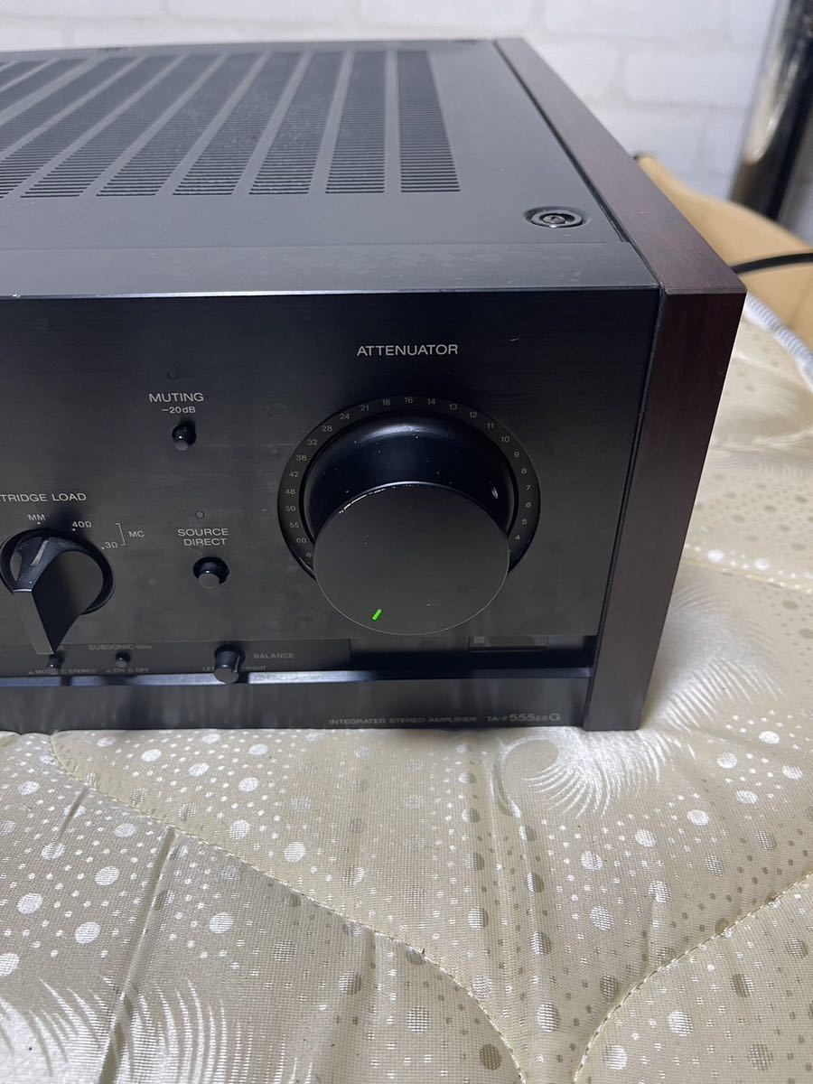 使用頻少 美品 最上位機種 ソニー SONY TA-F555ESG プリメインアンプ