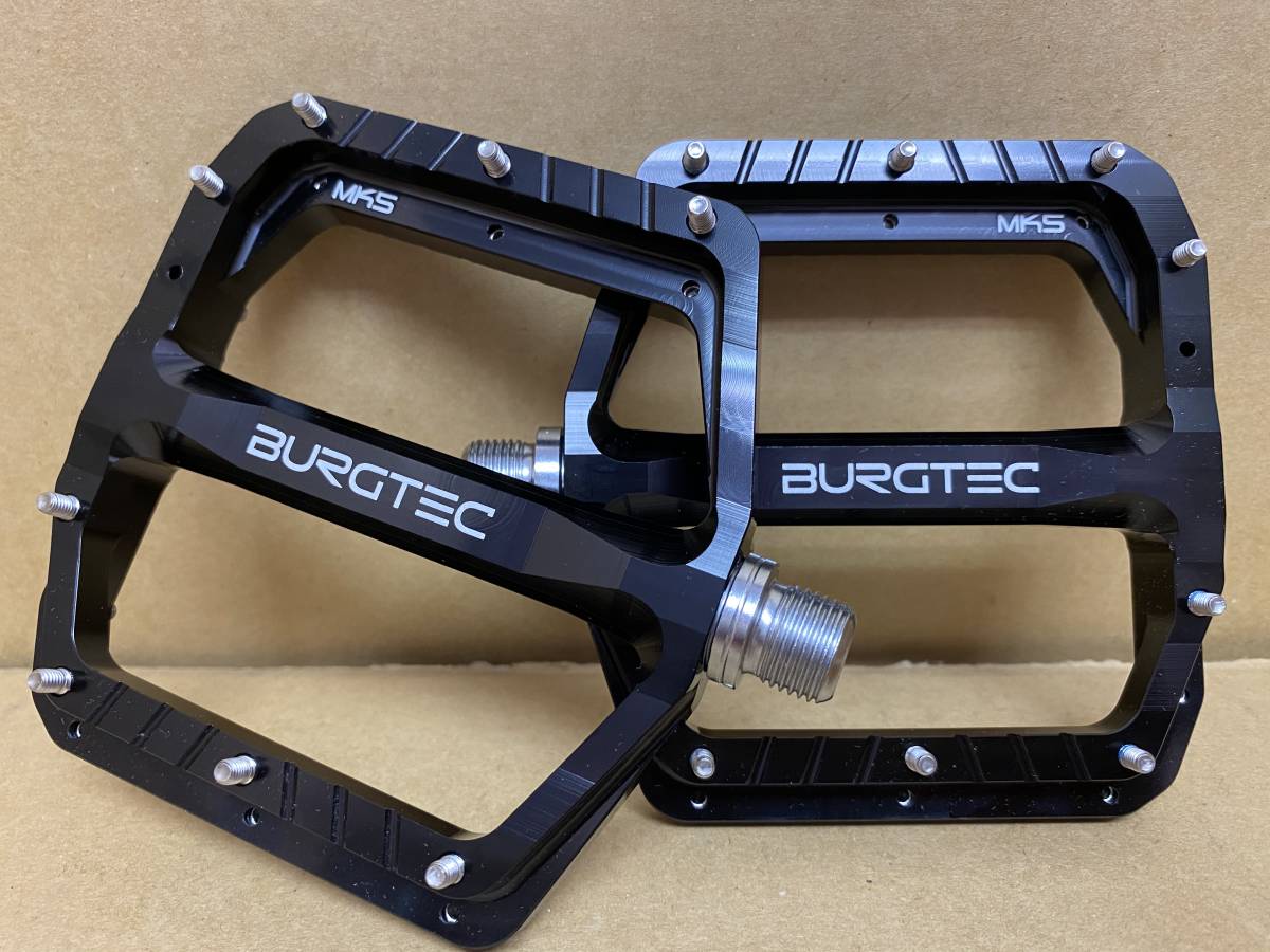 BURGTEC バーグテック Penthouse Pedal ペントハウスペダル　MK5　ブラック　 新品未使用　ダウンヒル MTB BMX