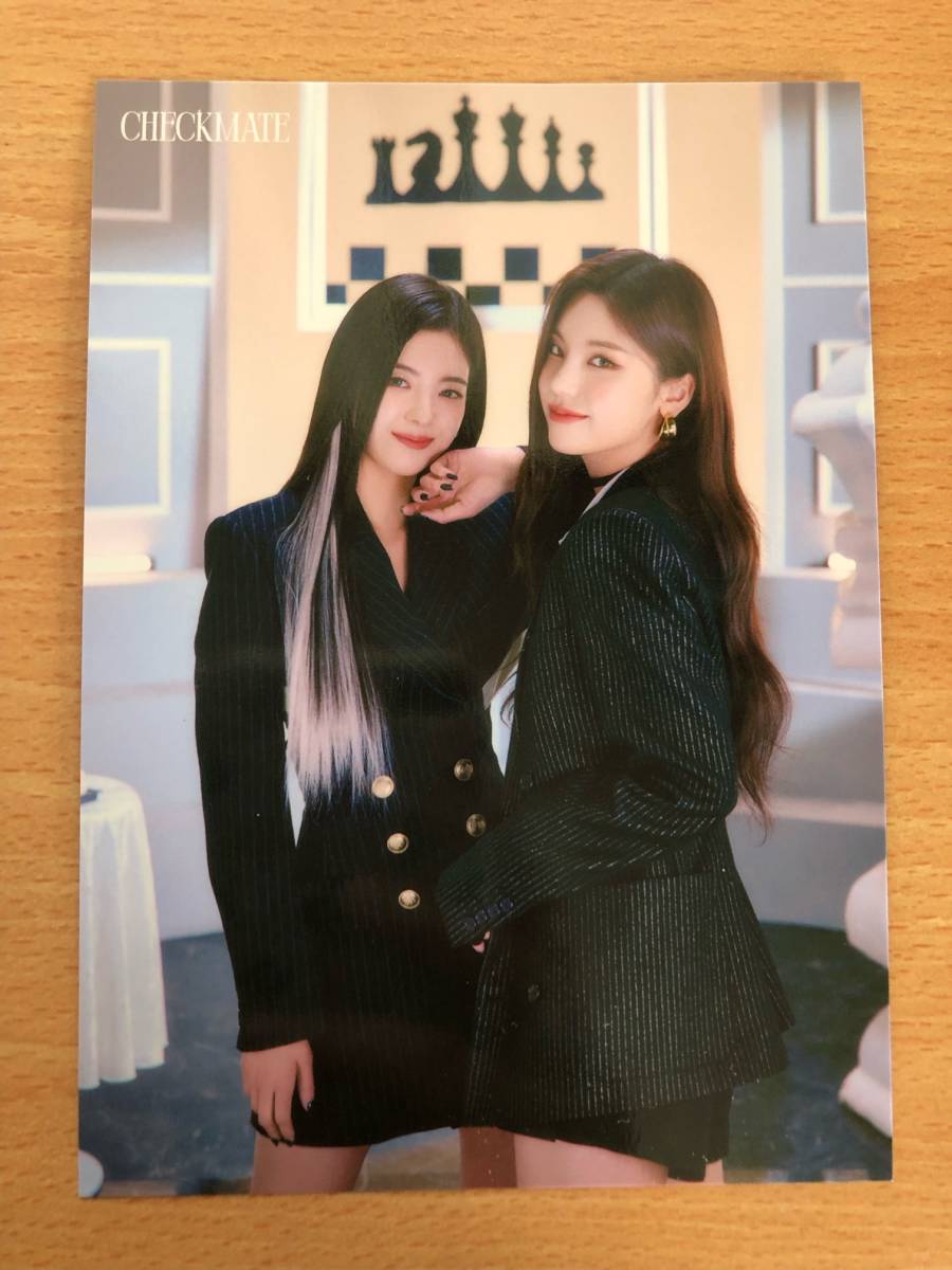 ITZY(ichi)i.ji& rear 1st World Tour [CHECKMATE]in JAPAN Live goods trading card breaking the seal settled K-POP Korea 