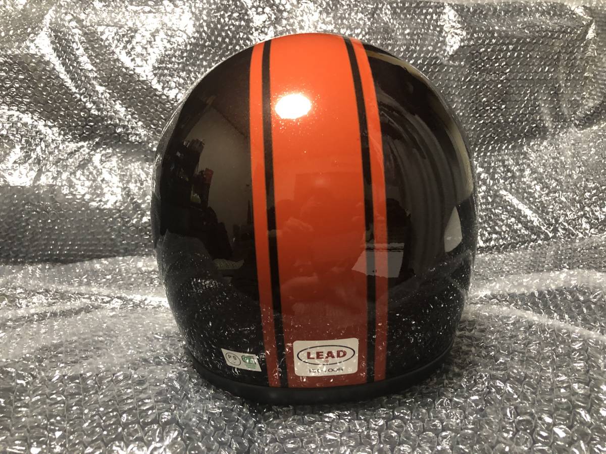 LEADリード工業 火の玉カラー ヘルメット200個限定 新品未使用 RX-100R