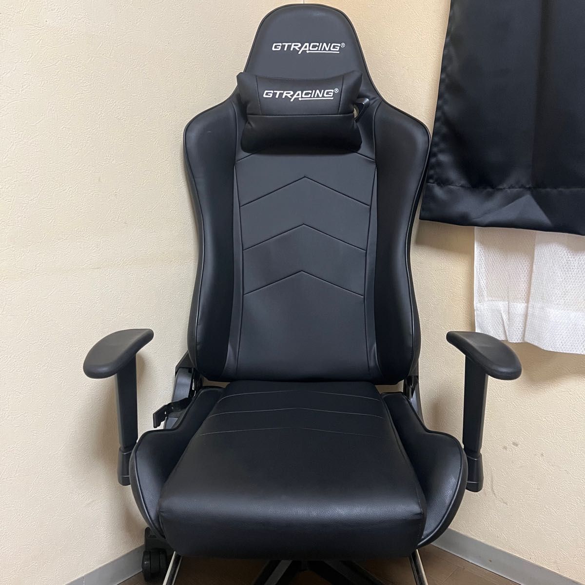 新品 ゲーミングチェア オフィスチェア ベージュ 高品質 オットマン