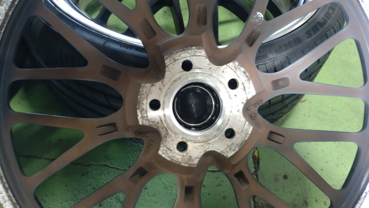 WORK ワーク グノーシス 鍛造ナット付 30系50系 プリウス PCD100 5H 19