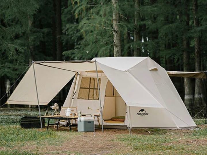 ネイチャーハイク ロッジ型テント 【新品未使用】Village5.0 キャンプ