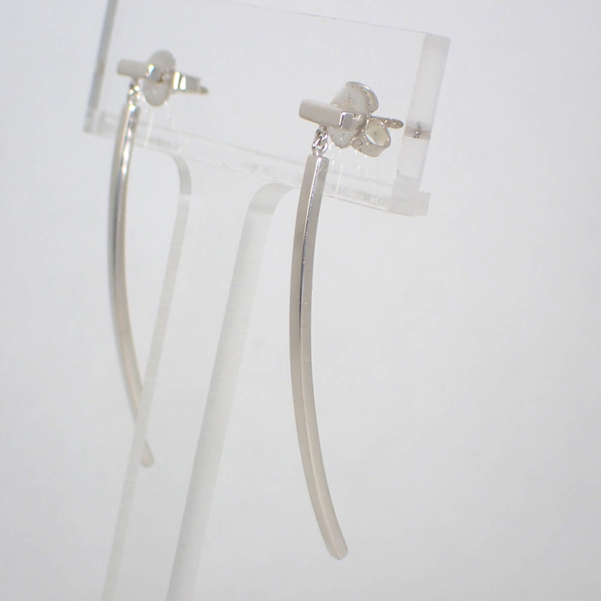 TIFFANY/ティファニー 925 Tワイヤー バー ピアス[g14-52