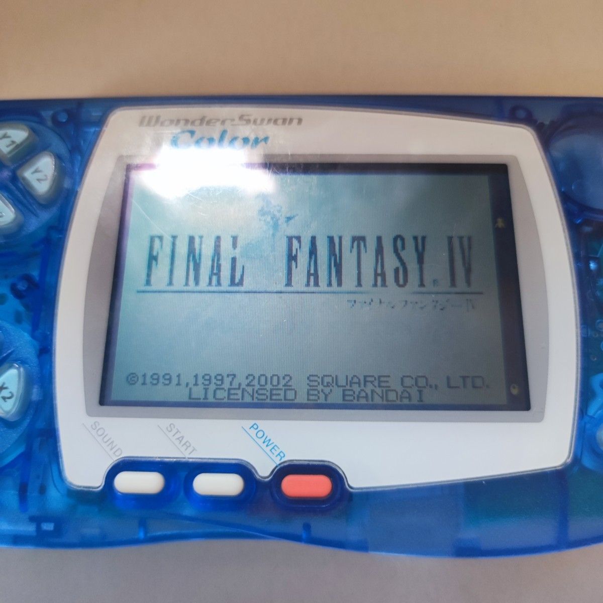ファイナルファンタジー4 ワンダースワンカラー 動作確認済み ファイナルファンタジー4 ワンダースワンカラー 動作確認済み