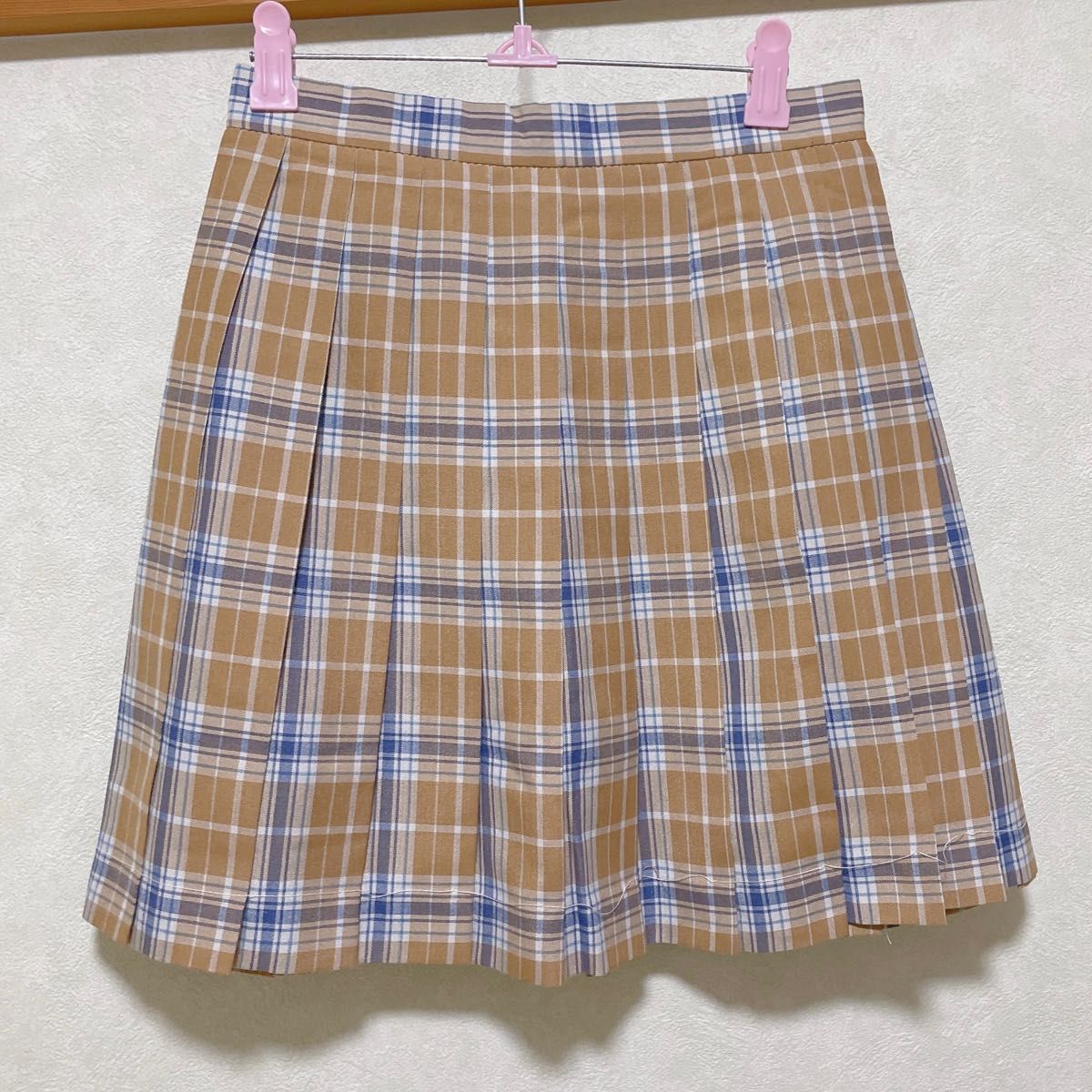 【新品SNGW-M】なんちゃって制服スカート　チェックスカート