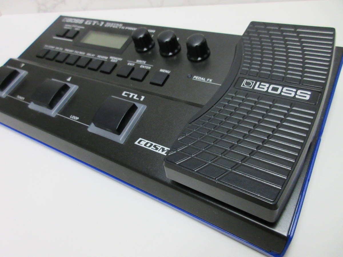 A2-4【BOSS GT-1 エレキギター用 マルチエフェクター + PSA-100S AC