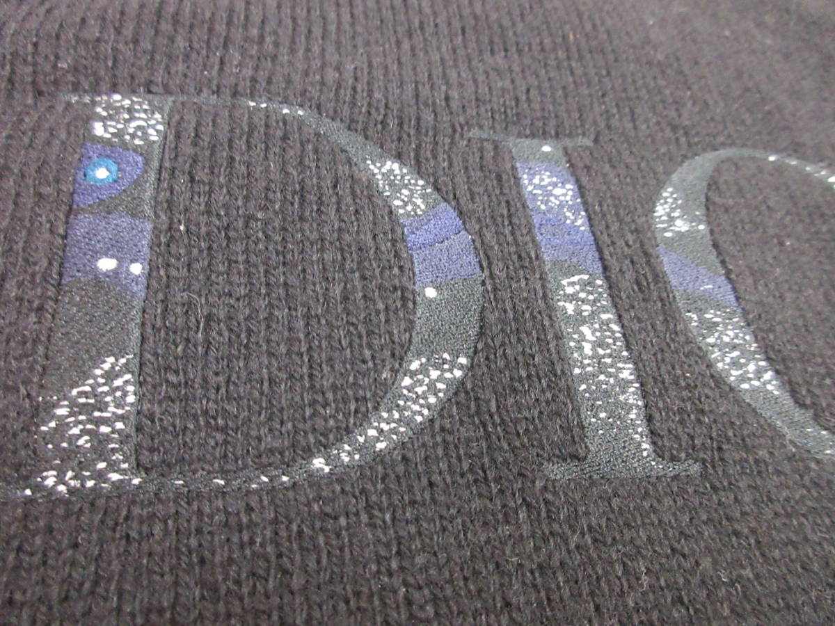 C1-5【DIOR × PETER DOIG ディオール ピーター・ドイグ ロゴ刺繍クルー