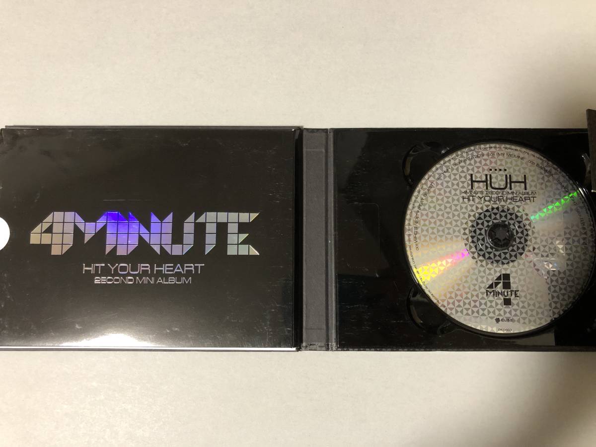 4 Minute 2nd Mini Album CD ナム・ジヒョン ホ・ガユン チョン・ジユン キム・ヒョナ クォン・ソヒョン 韓国 アイドル ポップス K-POP_画像3