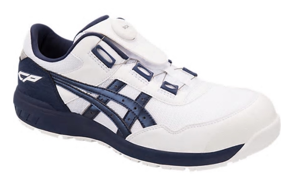大人気 CP209BOA-102　24.5ｃｍ　カラー（ホワイト*ピーコート）　アシックス安全靴　新品（税込） 24.5cm