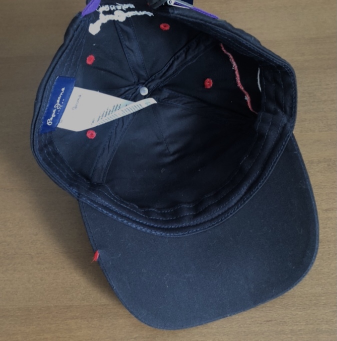 RED BULL キャップ Pepe jeans コラボ 刺繍 CAP レッドブル INFINITI ぺぺ 紺 ネイビー F1 インフィニティ MOTOR SPORTS 好きに もの画像6