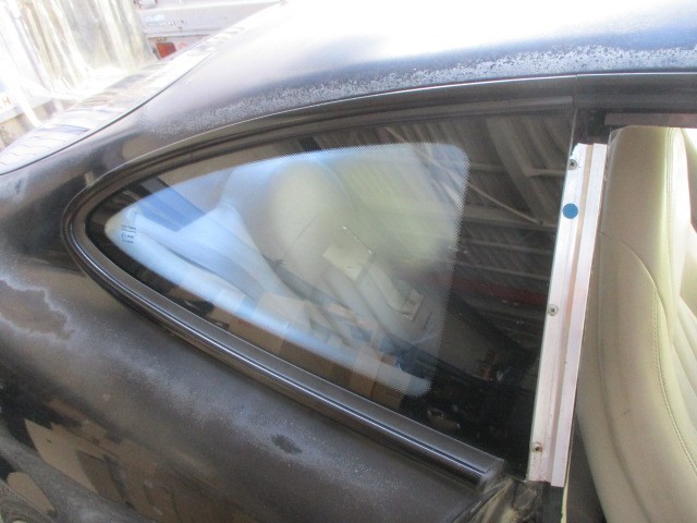 3727 Jaguar XKR JEFB правый боковое стекло в задней части кузова M24 TRIPLEX * год первой регистрации ( инспекция доказательство сверху ) эпоха Heisei 11 год 4 месяц *[ дом частного лица рассылка не возможно ]