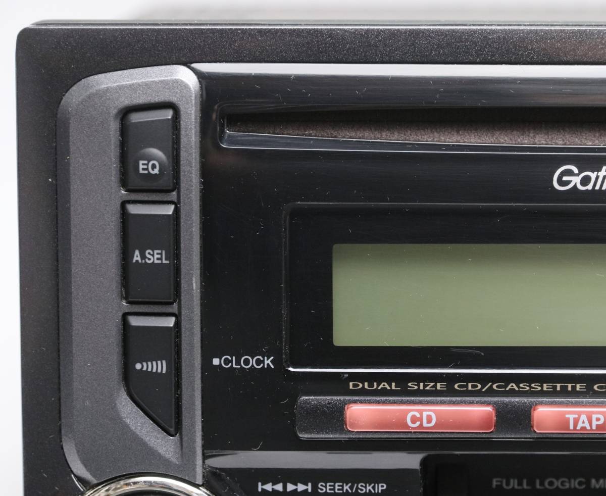 ホンダ純正OP Gathers WX-131T デュアルサイズ CD/カセットコンポ 中古の画像4