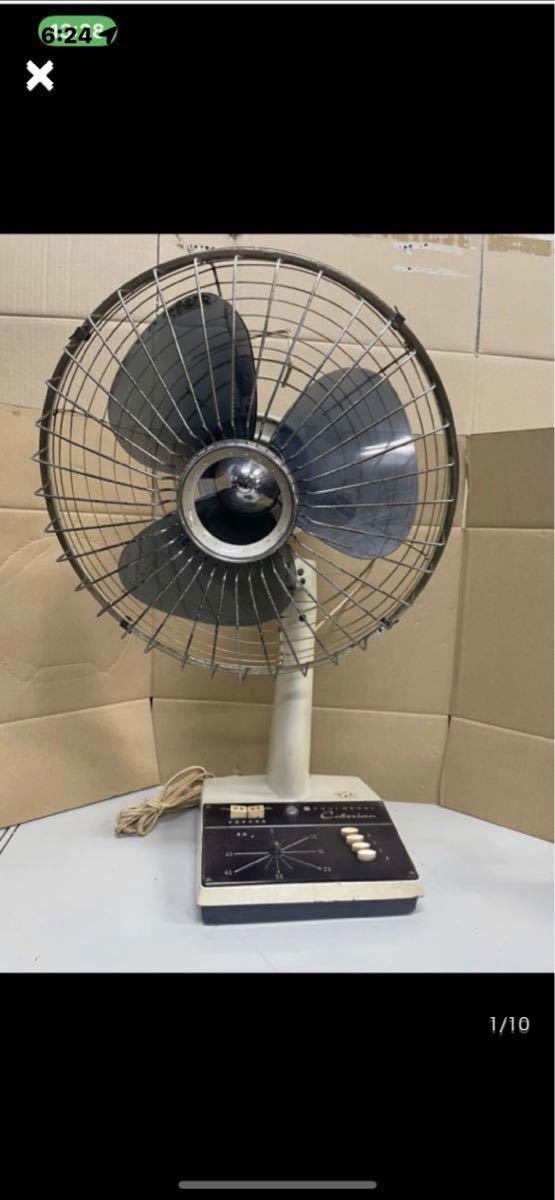新着 現状品 アンティーク 富士電機扇風機FUJI 30CMビンテージ電化製品