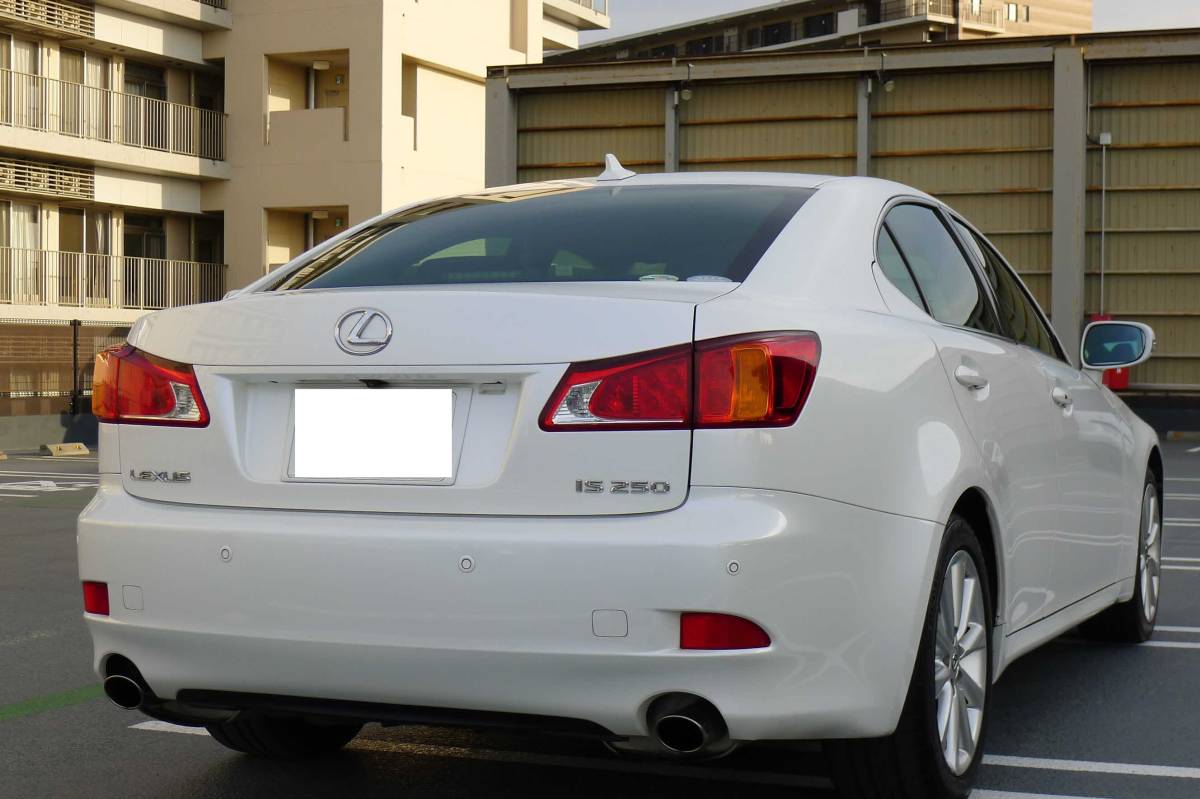*H20 year Lexus IS250 middle period type pearl white complete Lexus dealer maintenance! vehicle inspection "shaken" 31 year 12 month!!*