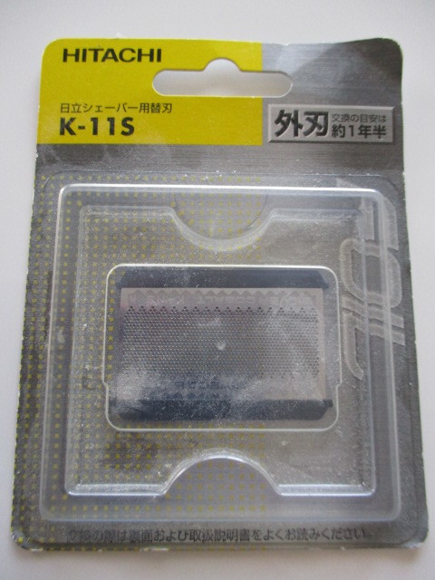 HITACHI / Hitachi бритва для изменение лезвие K-11S нераспечатанный * новый товар стоимость доставки 120 иен (^^!