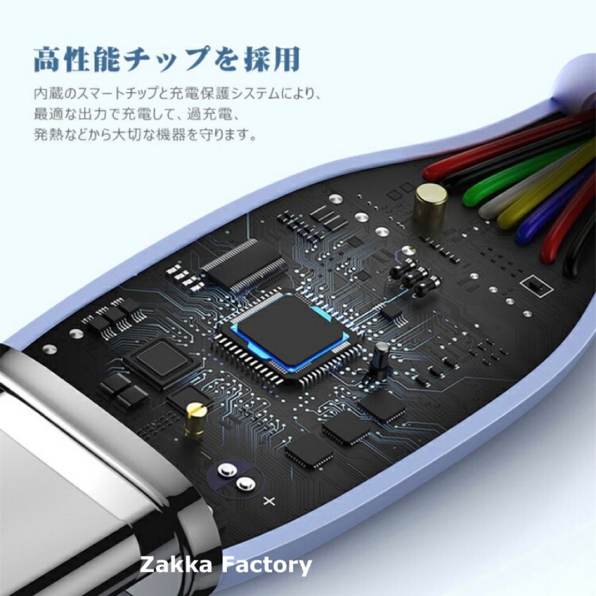 紫 1m 超高速 TypeC to TypeC スマホ 充電 ケーブル タイプC GALAXY Xperia MacBook