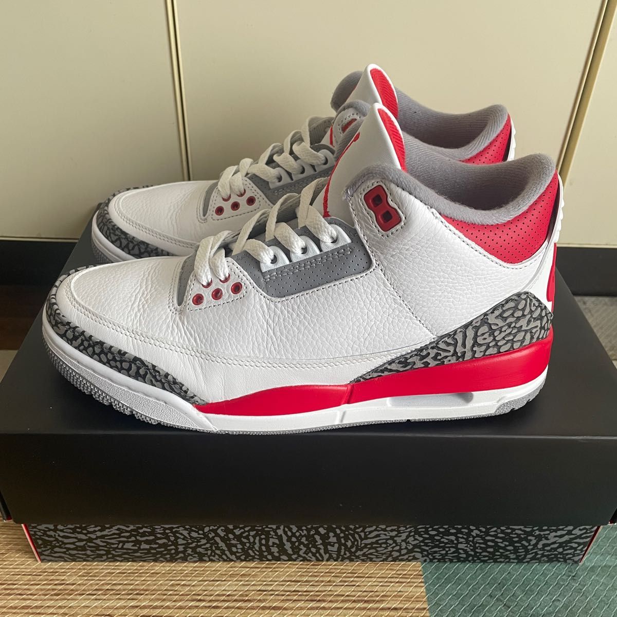 開店記念セール! エアジョーダン Nike Air Jordan 3 Retro Fire 3 Air