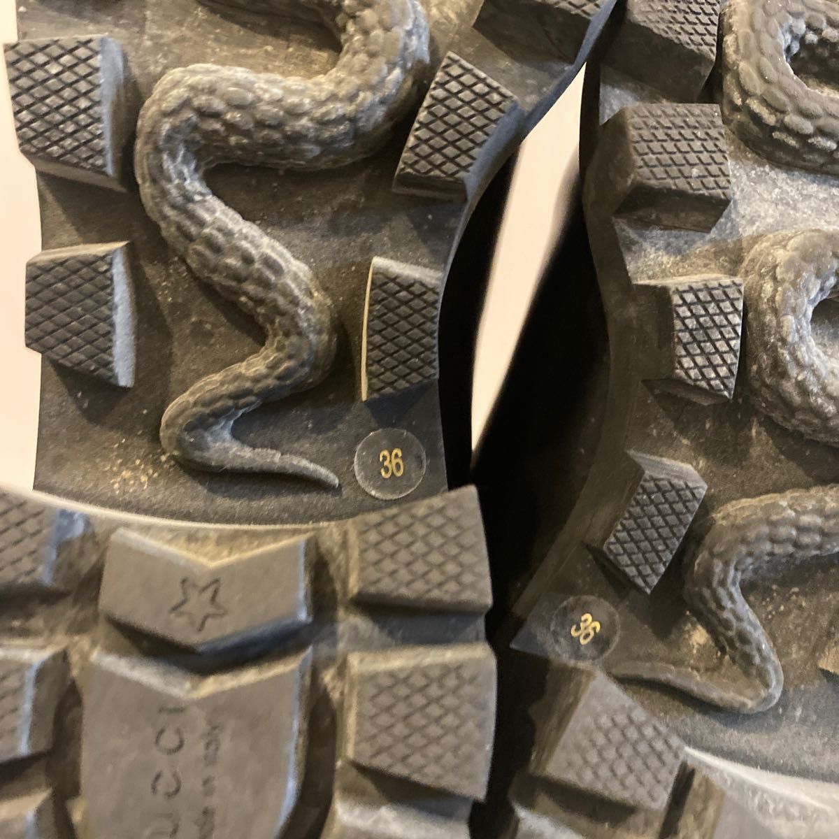 GUCCI ベルト付き レザー サイドゴアブーツ 36/23cm | www.mclegal.info