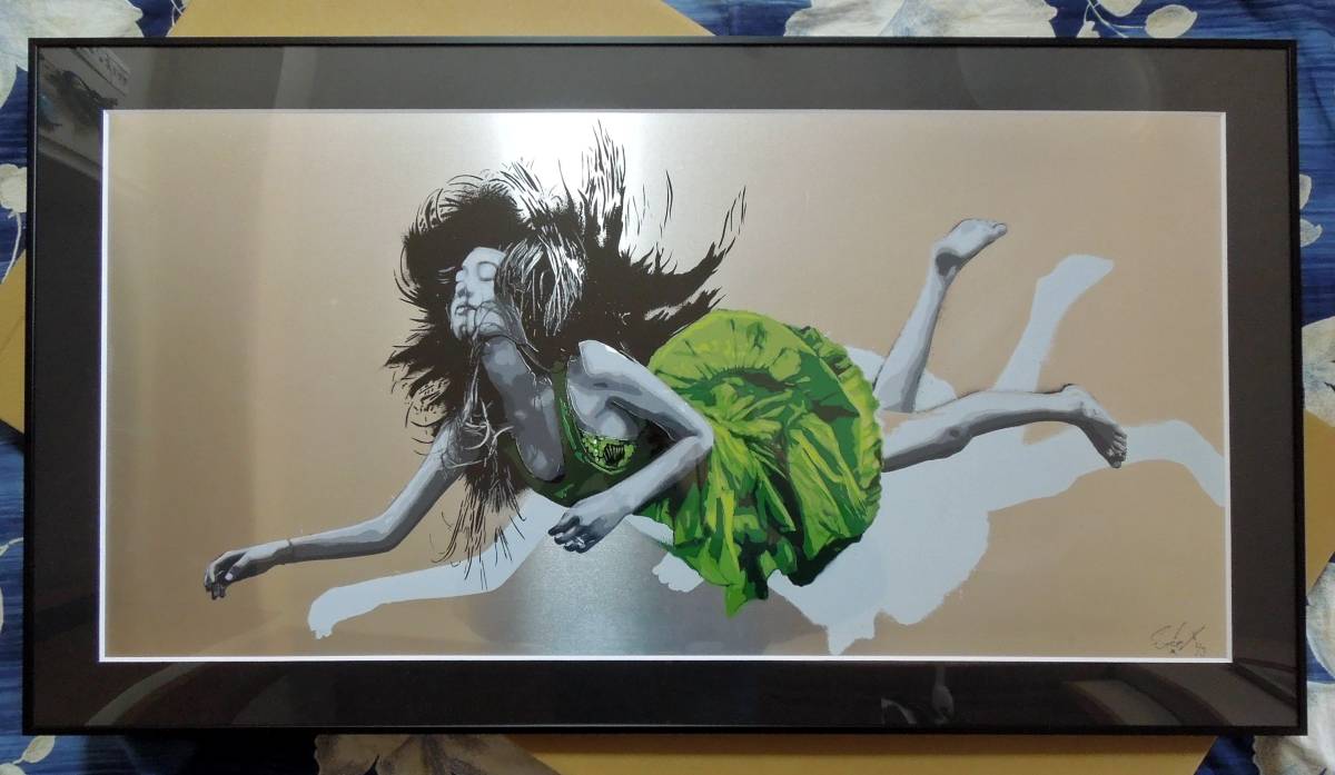 最高の品質の roamcouch 新作/ banksy DOLK martin whatson 版画