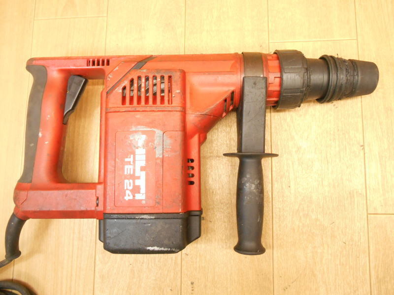 ヒルティ HILTI ロータリー ハンマードリル 電気 電動 ロータリハンマードリル ハンマドリル はつり ハツリ 斫り 粉砕 TE24 100V No.2012_画像3