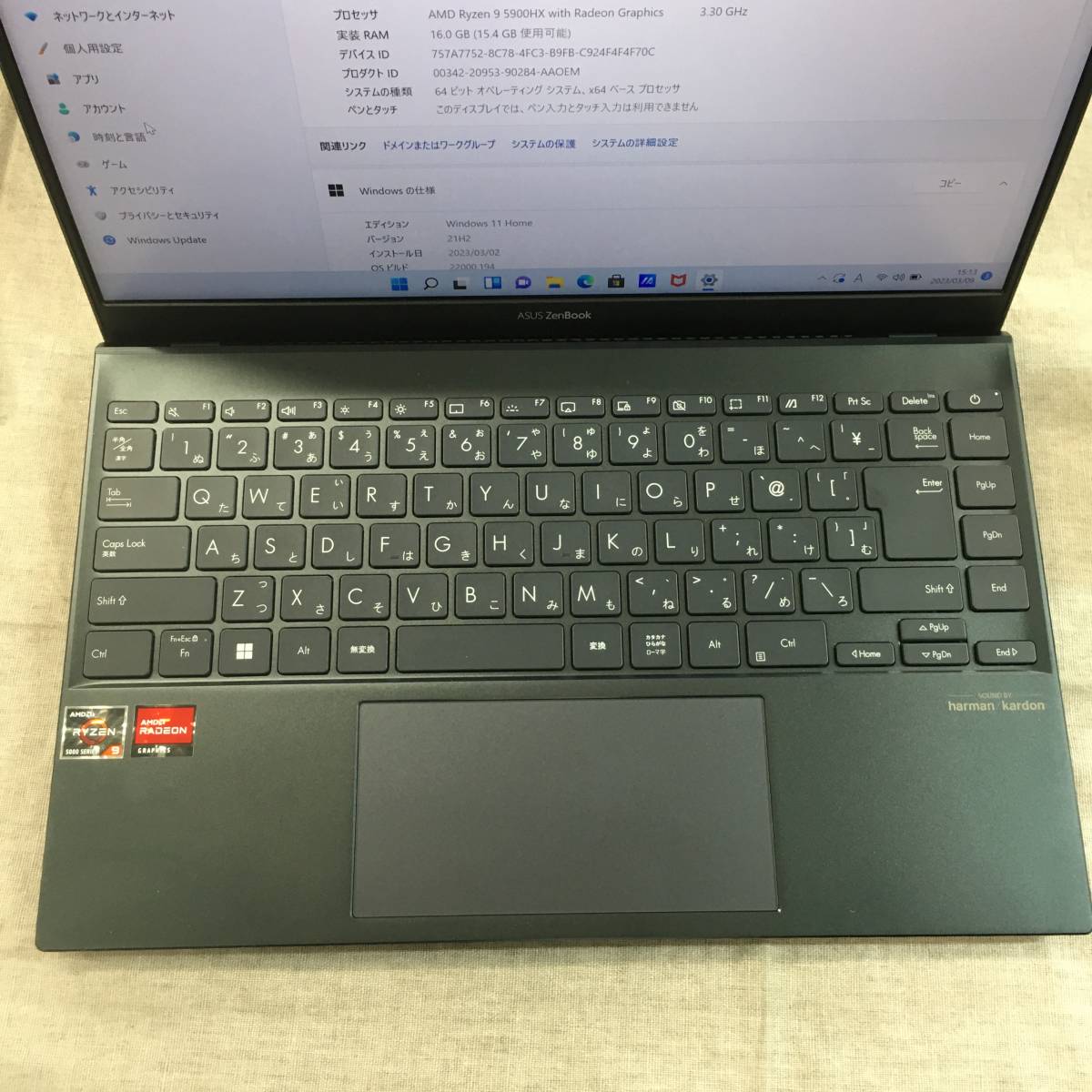 直営店直営店ASUS Zenbook 14 UM425QA-KIR915W タブレット | blog