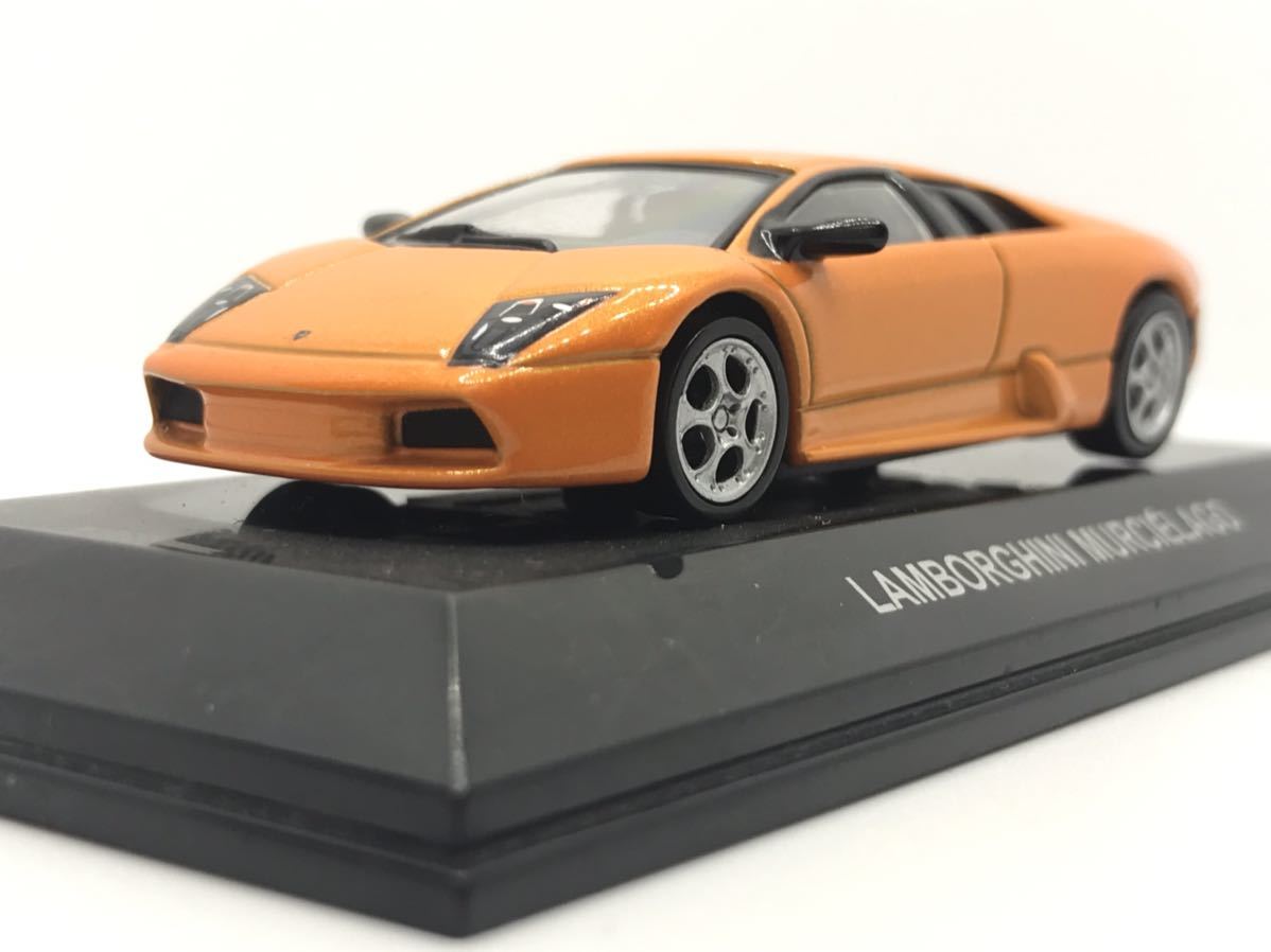 AUTO art オートアート 1/64 ランボルギーニ ムルシエラゴ ミニカー メタリックオレンジ 2007 箱なしの画像2