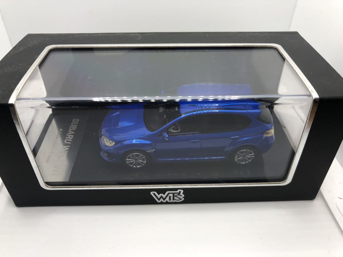 1/43 スバル　SUBARU　WRX　STI　A-LINE　WRブルーマイカ　STI　オプションパーツ ウィッツ　wits GDB