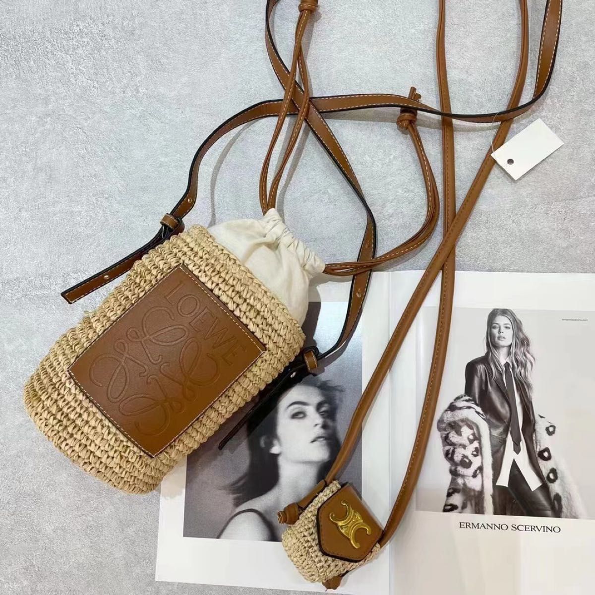 LOEWE ロエベ シリンダーバック ショルダーバック ノベルティ