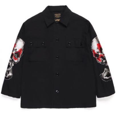 WACKO MARIA 56 TATTOO STUDIO ARMY SHIRT-