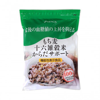 もち麦十六雑穀米からだサポート 600g(150g×4袋)×8セット Z01-949