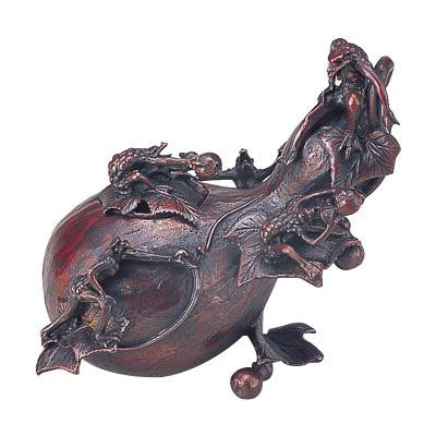 完売 香炉 高岡銅器 大森孝志作 129-08 香炉 好日 仏壇