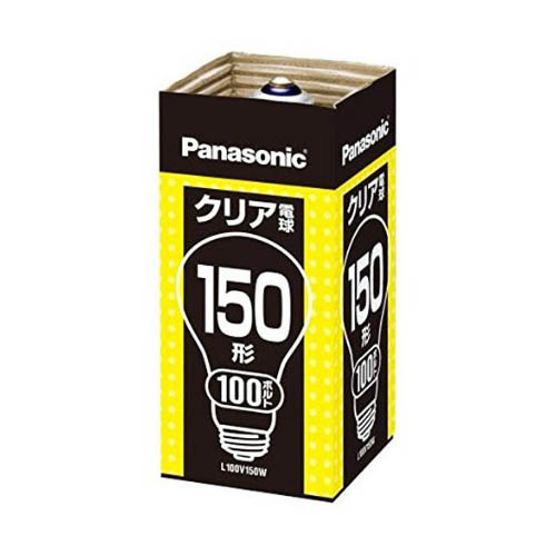 PANASONIC シリカ電球150W形クリア L100V150W_画像1