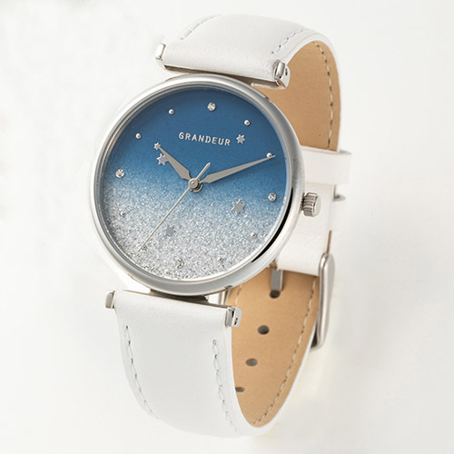 GRANDEUR lady's wristwatch gradation watch ESL080W1
