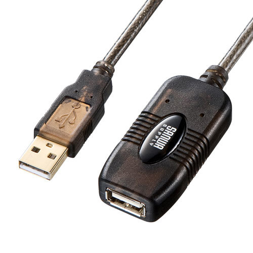 新発売の サンワサプライ KB-USB-R230 30m延長USBアクティブリピーターケーブル その他 新発売の サンワサプライ KB-USB-R230 30m延長USBアクティブリピーターケーブル その他