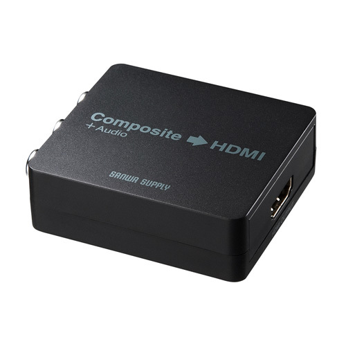 魅了 サンワサプライ コンポジット信号HDMI変換コンバータ VGA-CVHD4