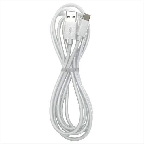 20個セット Lazos USB - Type C 5A ケーブル　ホワイト　2m L-TC5-WH2X20_画像1