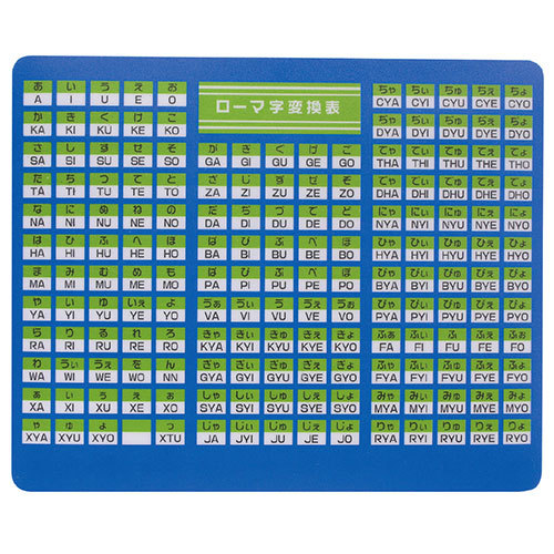 ARTEC mouse pad * romaji conversion table attaching ATC94241